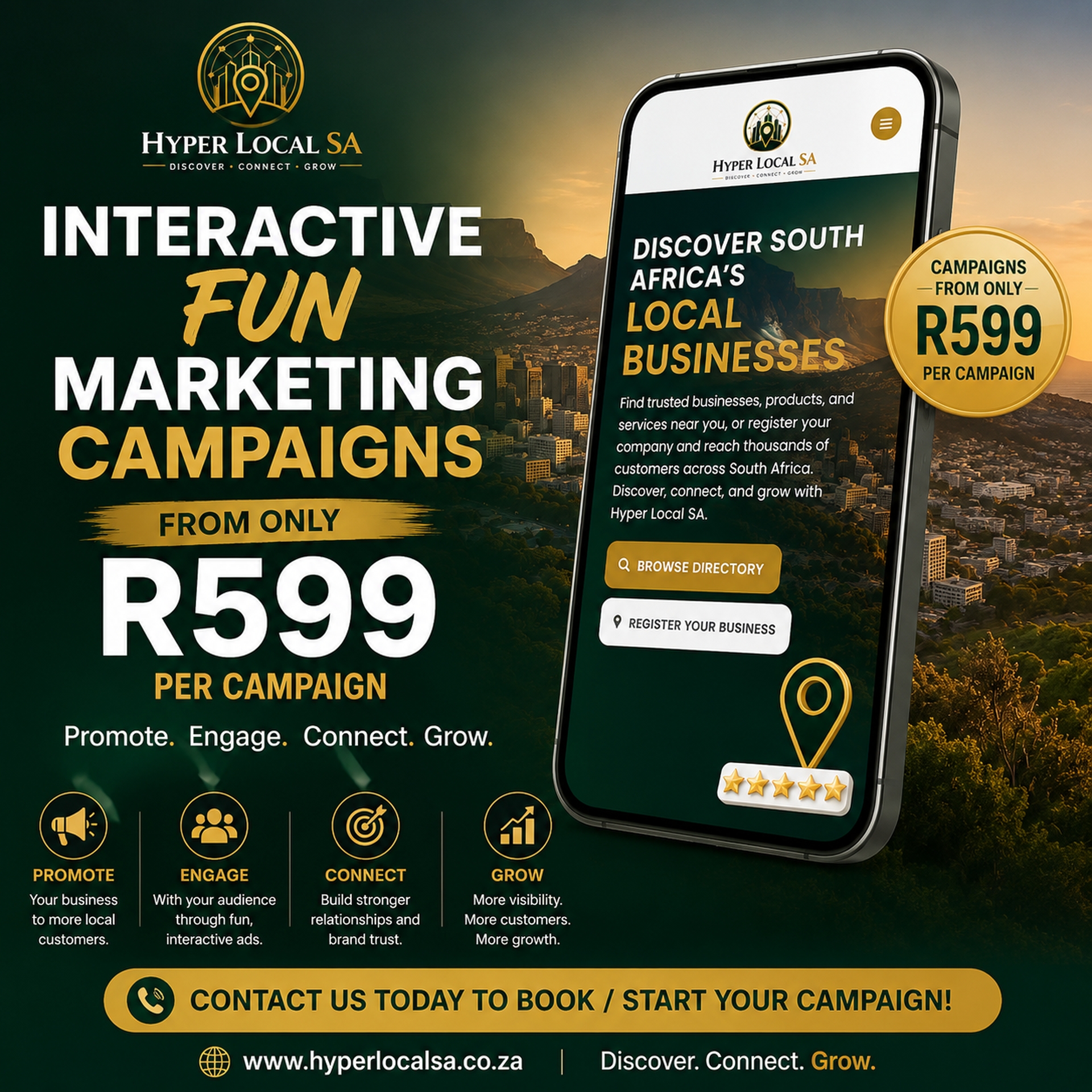 ADVERTISE & STAND A CHANCE TO WIN R1,000 CASH!